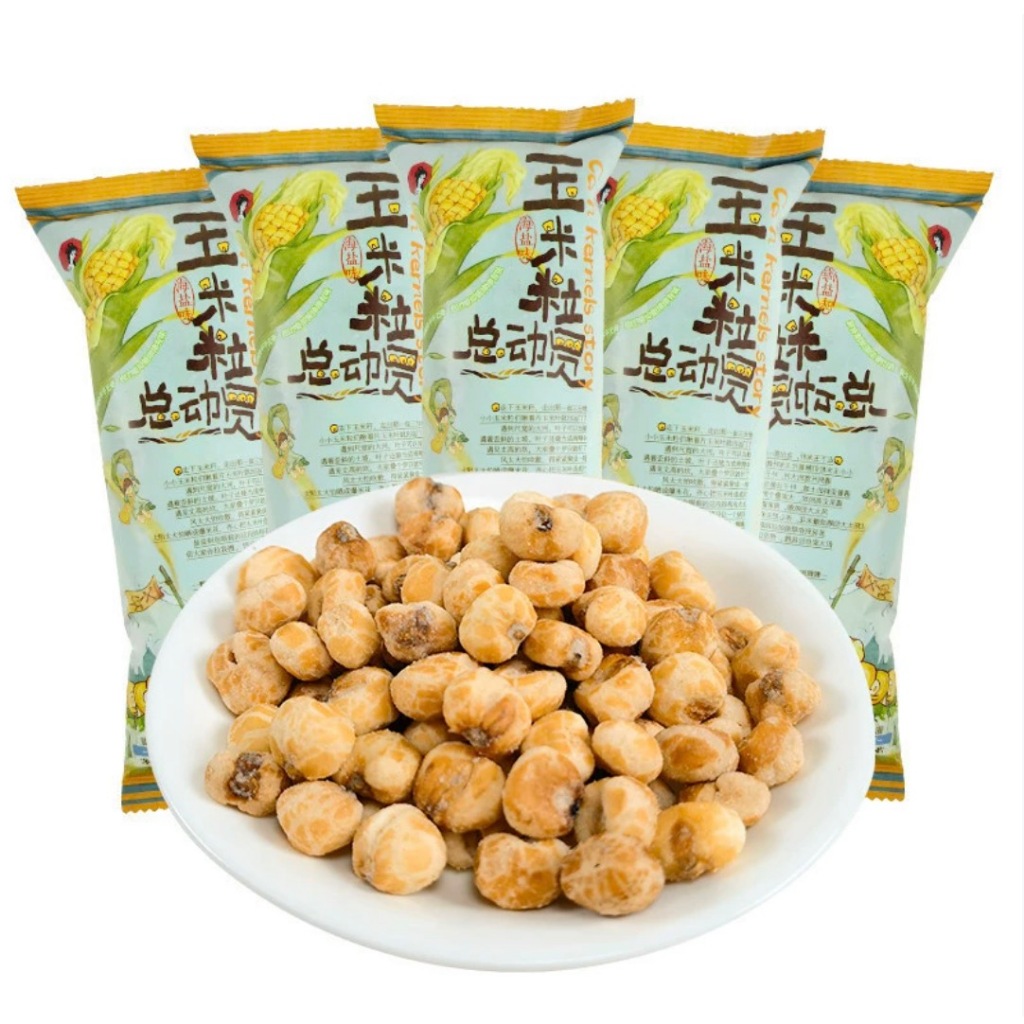 Cha Yan Yue Color Corn Kernels Story Sea Salt Flavor Corn Kernels ...