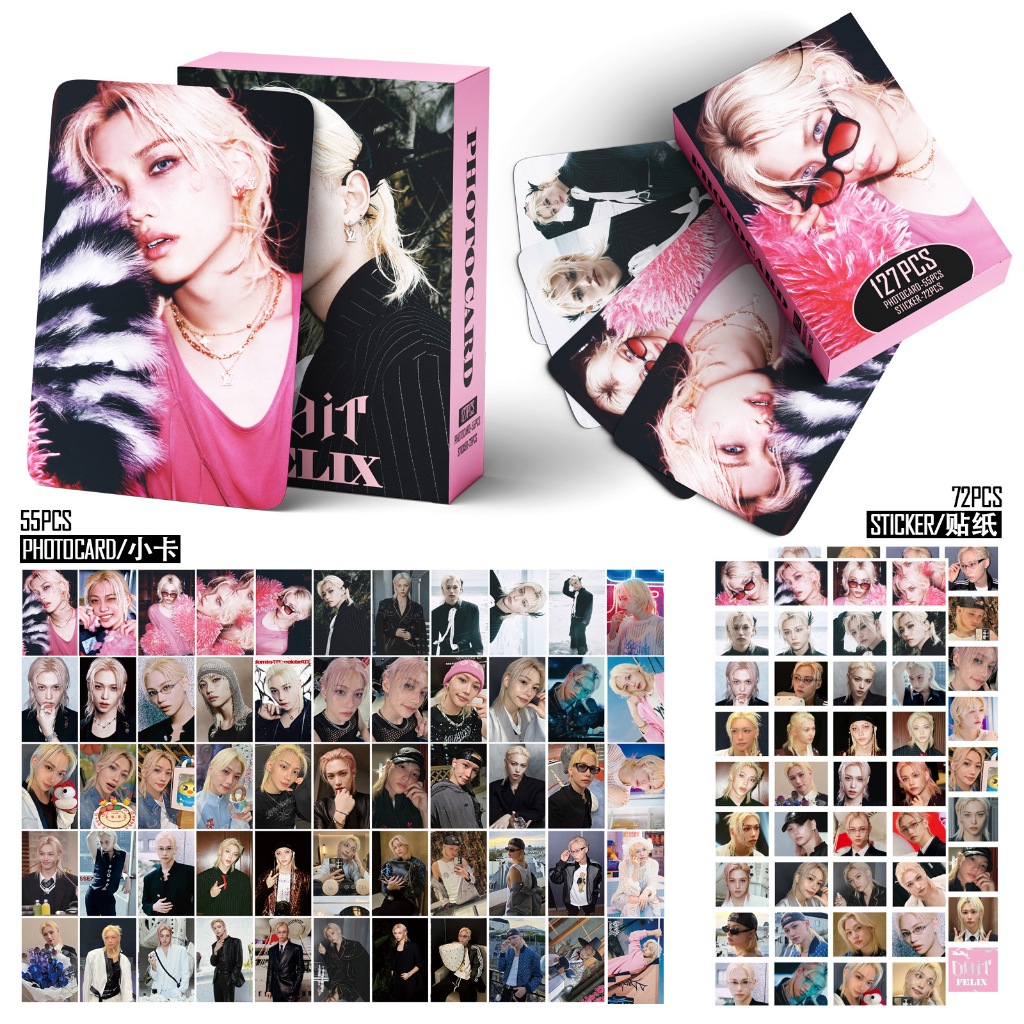 KPOP 55-92pcs/box STRAYKIDS Photocards DO IT JJAM KPOP LOMO Card