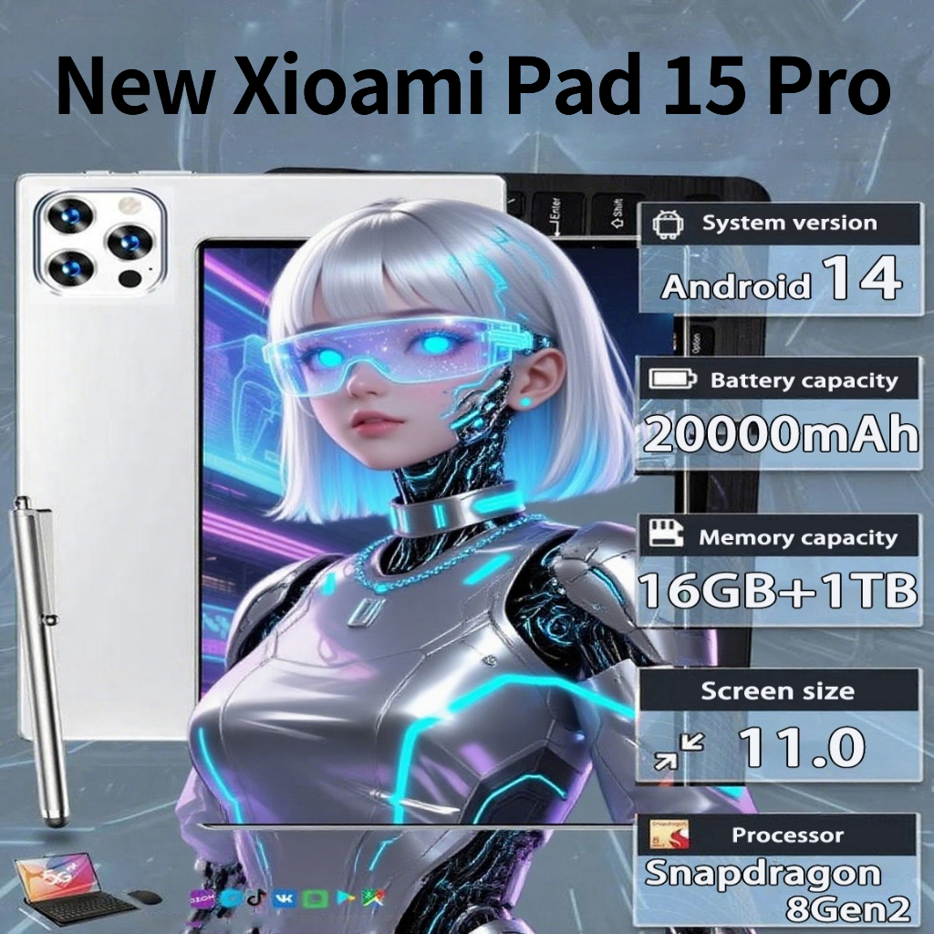The new 11inch tablet is equipped with Android 14 operating system ...
