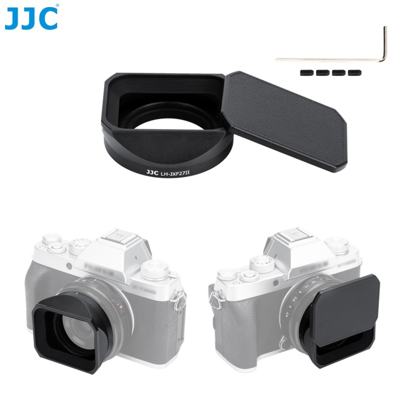 JJC Square Lens Hood for Fuji Fujifilm XF 23mm F2.8 R WR/ XF 27mm