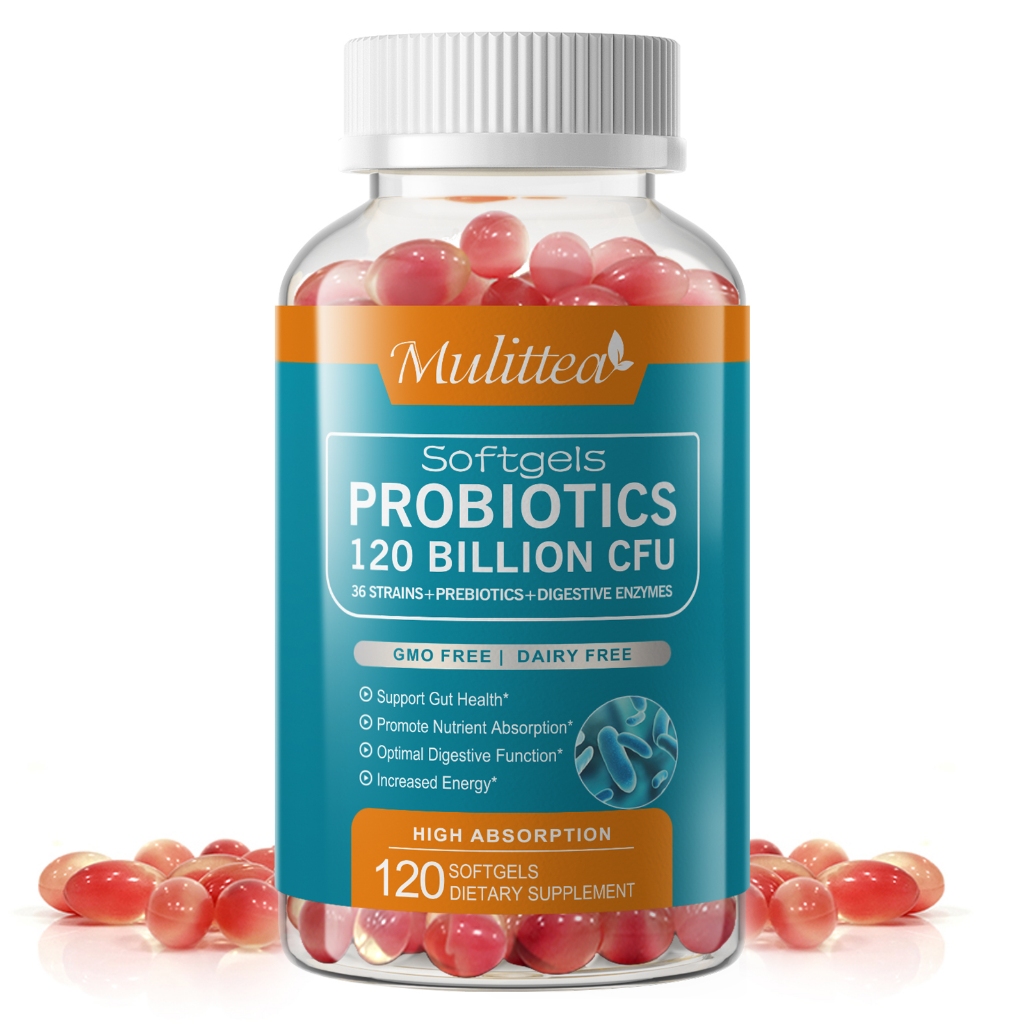 thumbnail image 2 of NATURE'S LIVE Prebiotic & Probiotics – 100 Billion CFU – 120 Capsules – Bloating & Constipation Relief 2 of 5