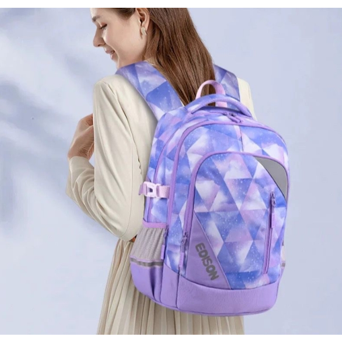 EDISON Backpack School Bag Knapsack Ergo Primary School Secondary ...