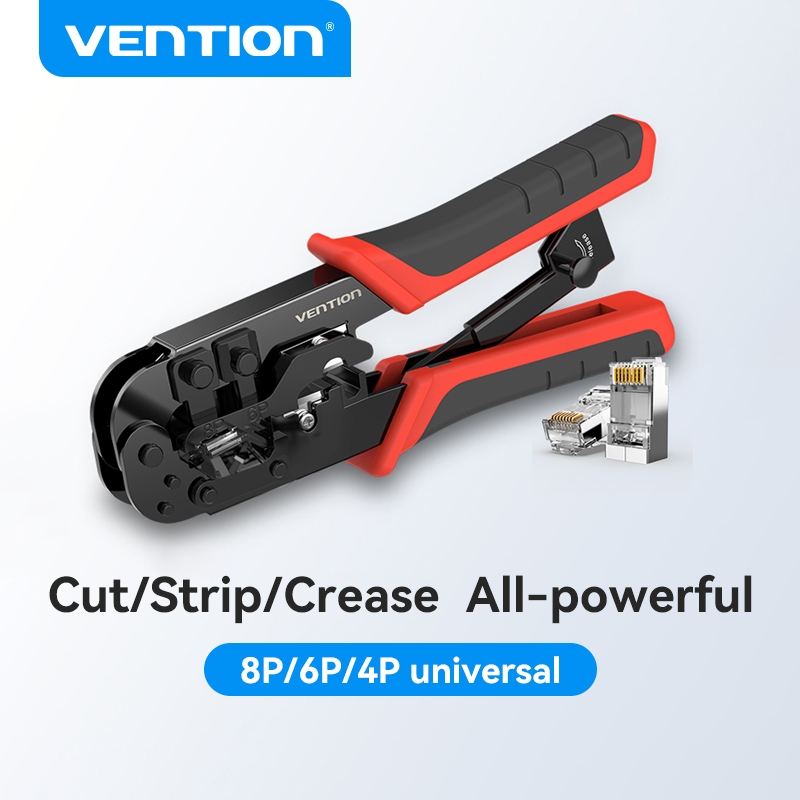 Vention RJ45 Crimper Tools RJ45 Crimping Pliers for CAT6/7/8 Ethernet ...