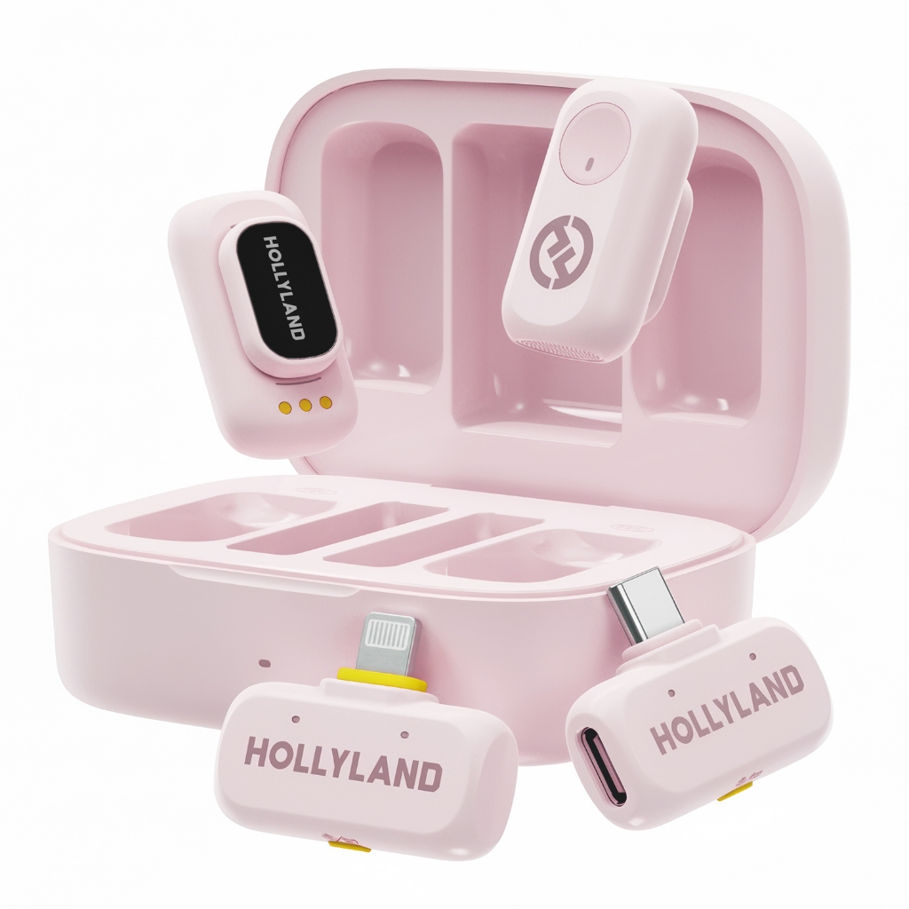 Hollyland Lark A1 Combo - Wireless Mini Microphone for iPhone