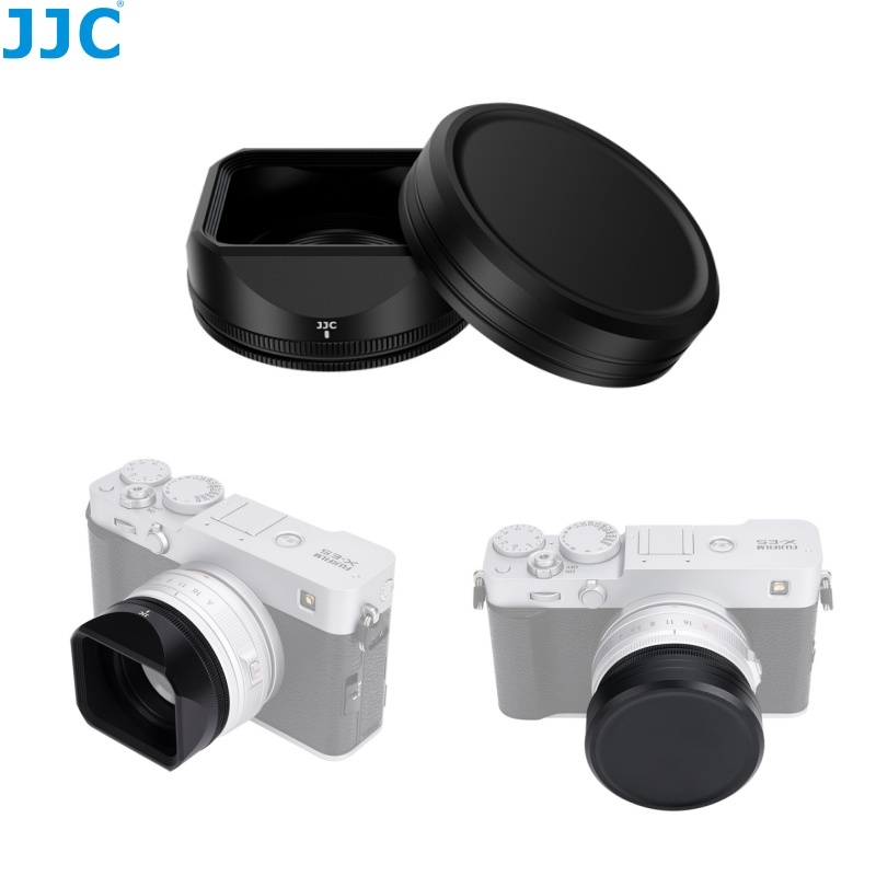 JJC Square Lens Hood for Fuji Fujifilm XF 23mm F2.8 R WR/ XF 27mm