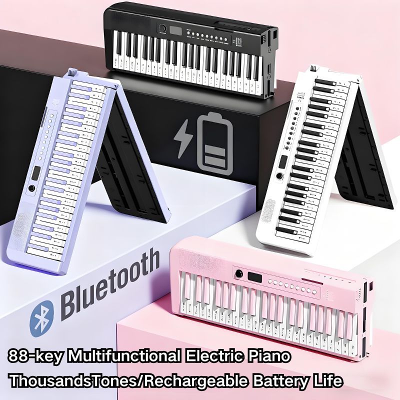 New Folding Piano 88 Keys Midi Musical Keyboard Professional Children's ...