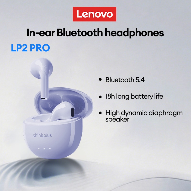 Lenovo thinkplus LP2 Pro Wireless Bluetooth Earphones Semi-in-ear ...