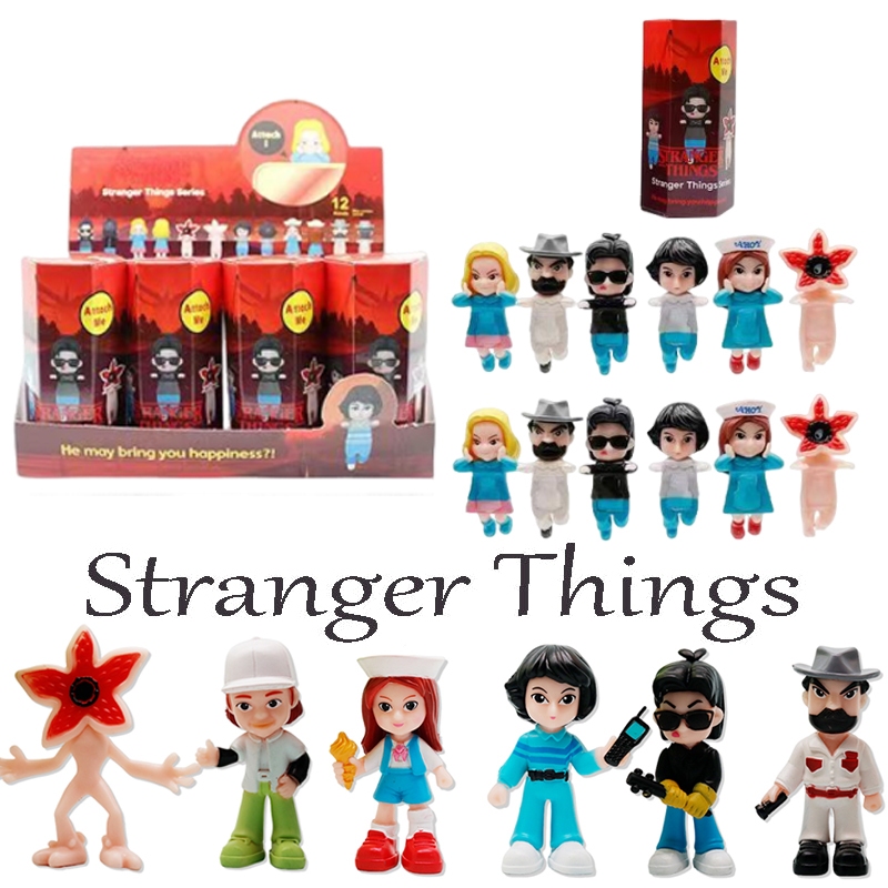 Creative Stranger Things Mike Eleven Model Ornament Demogorgon Dustin ...