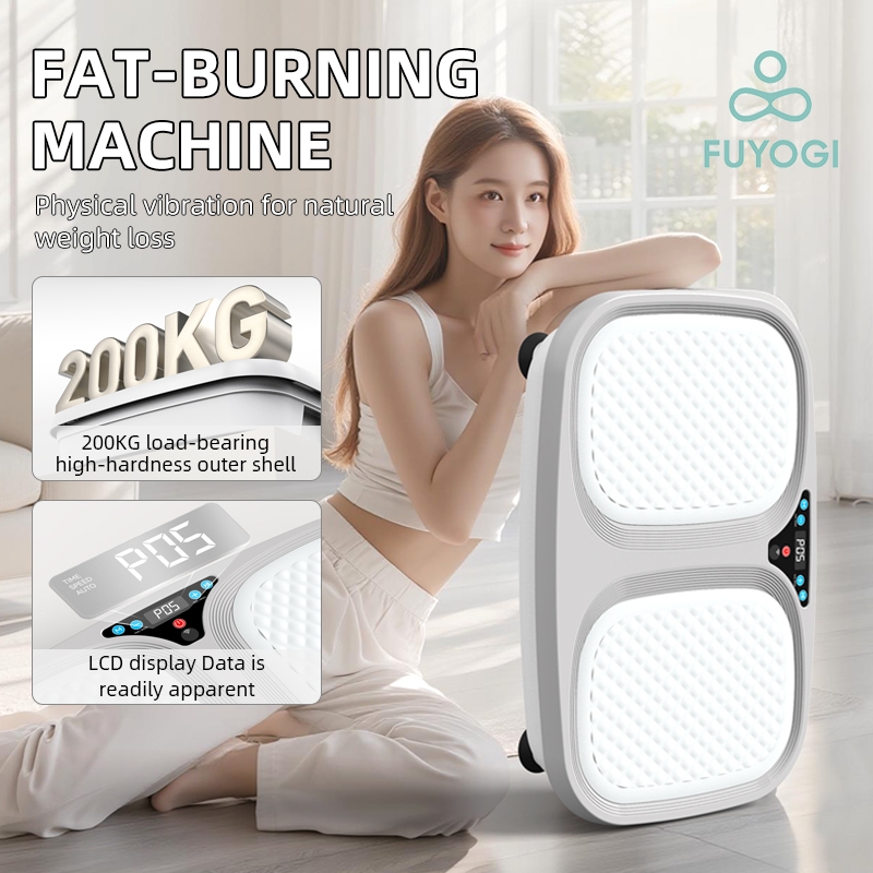 FUYOGI Vibration Plate Workout Machine High-power Upgrade Motor LCD ...