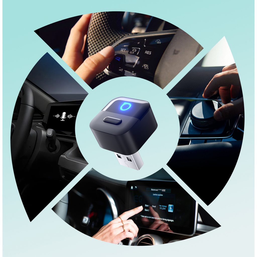 OTTOCAST Mini Pico 3.0 Cube 2 in 1 Wired To Wireless CarPlay