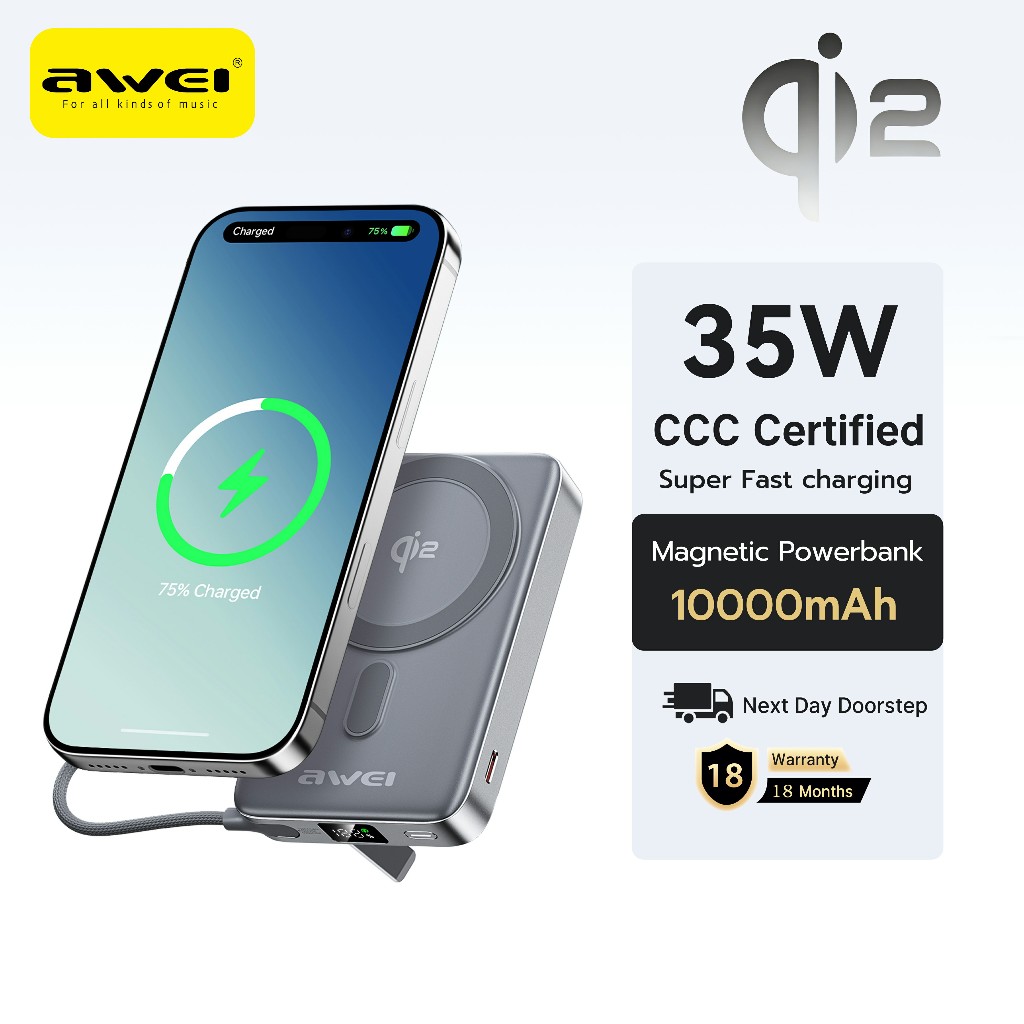 CCC Certified Power Bank | 65W Travel-Safe