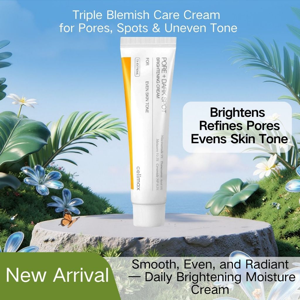 Celi max Pore+Dark Spot Brightening Cream 35ml – Niacinamide ...