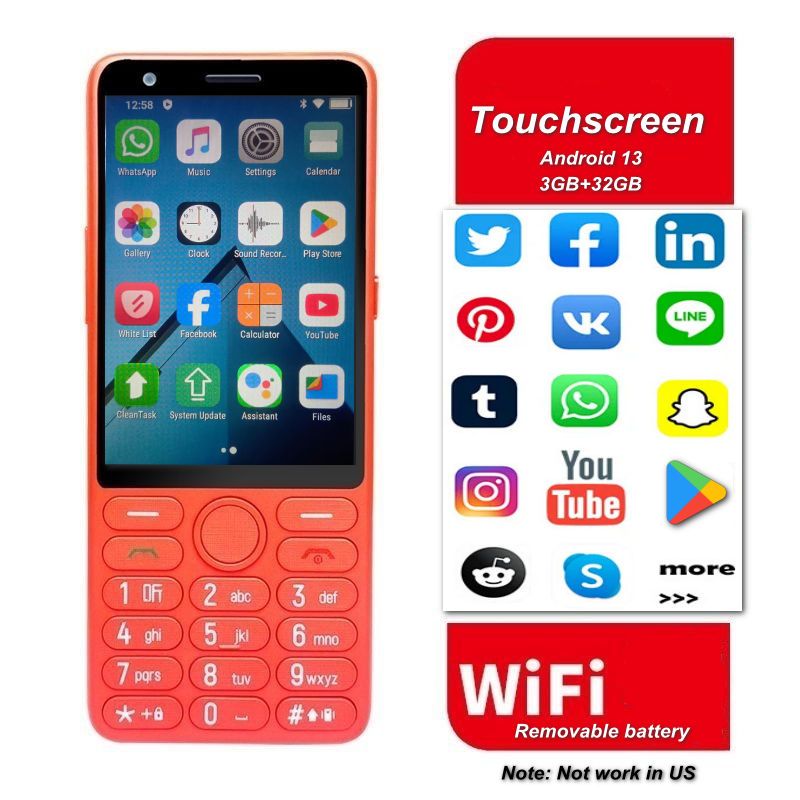 Rungee Zello Wifi GPS Touchscreen Hotspot Wifi Android Phone 5G ...
