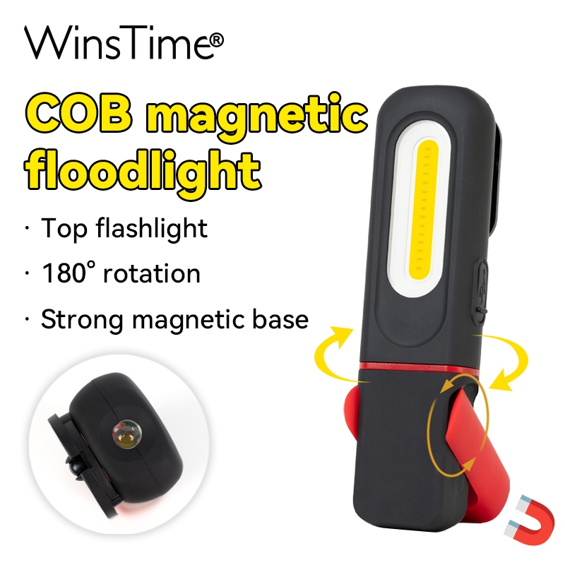 WinsTime S23 LED work Light Strong Magnetic COB led Machine Outdoor ...