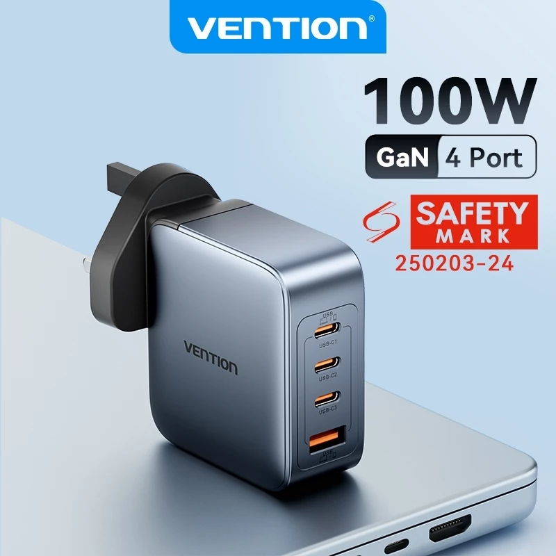Vention 100W GaN Charger USB C