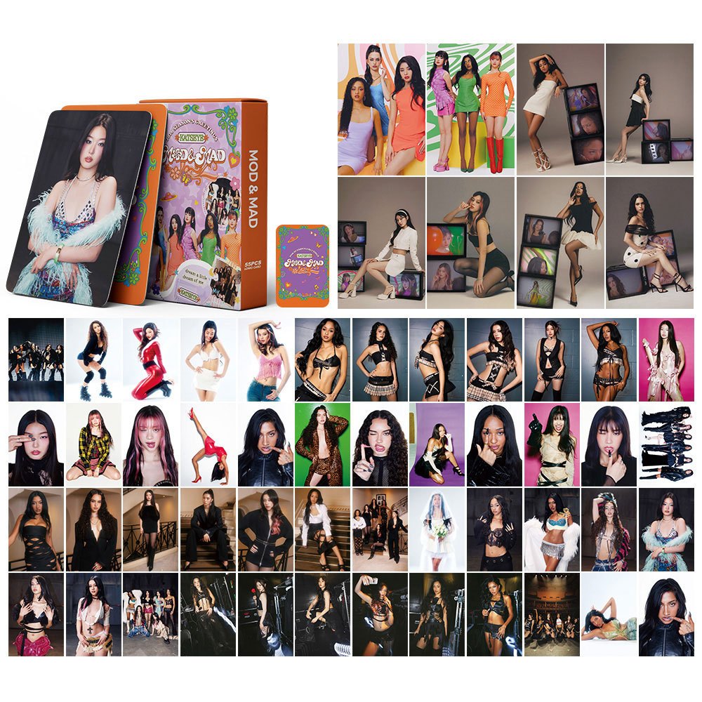 30-124pcs KATSEYE BEAUTIFUL CHAOS Album Lomo Cards Soft Is Strong