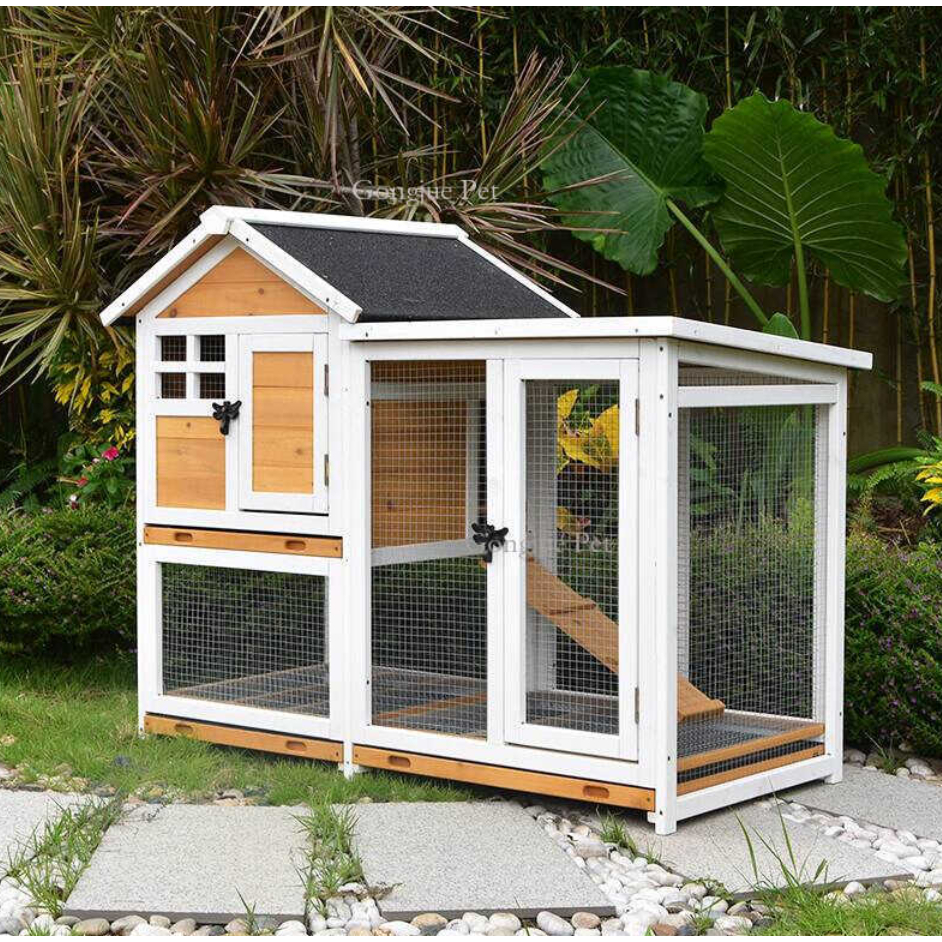 Automatic Excrement Cleaning Rabbit Cage Double-layer Rabbit Nest Pet ...