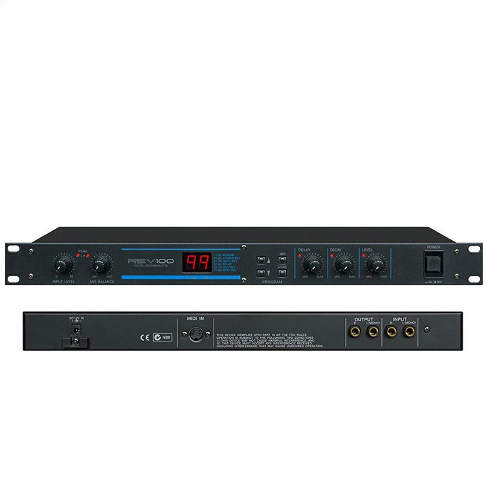 dj sound Professional Audio Signal Processor REV100 Effector REV100 REV ...