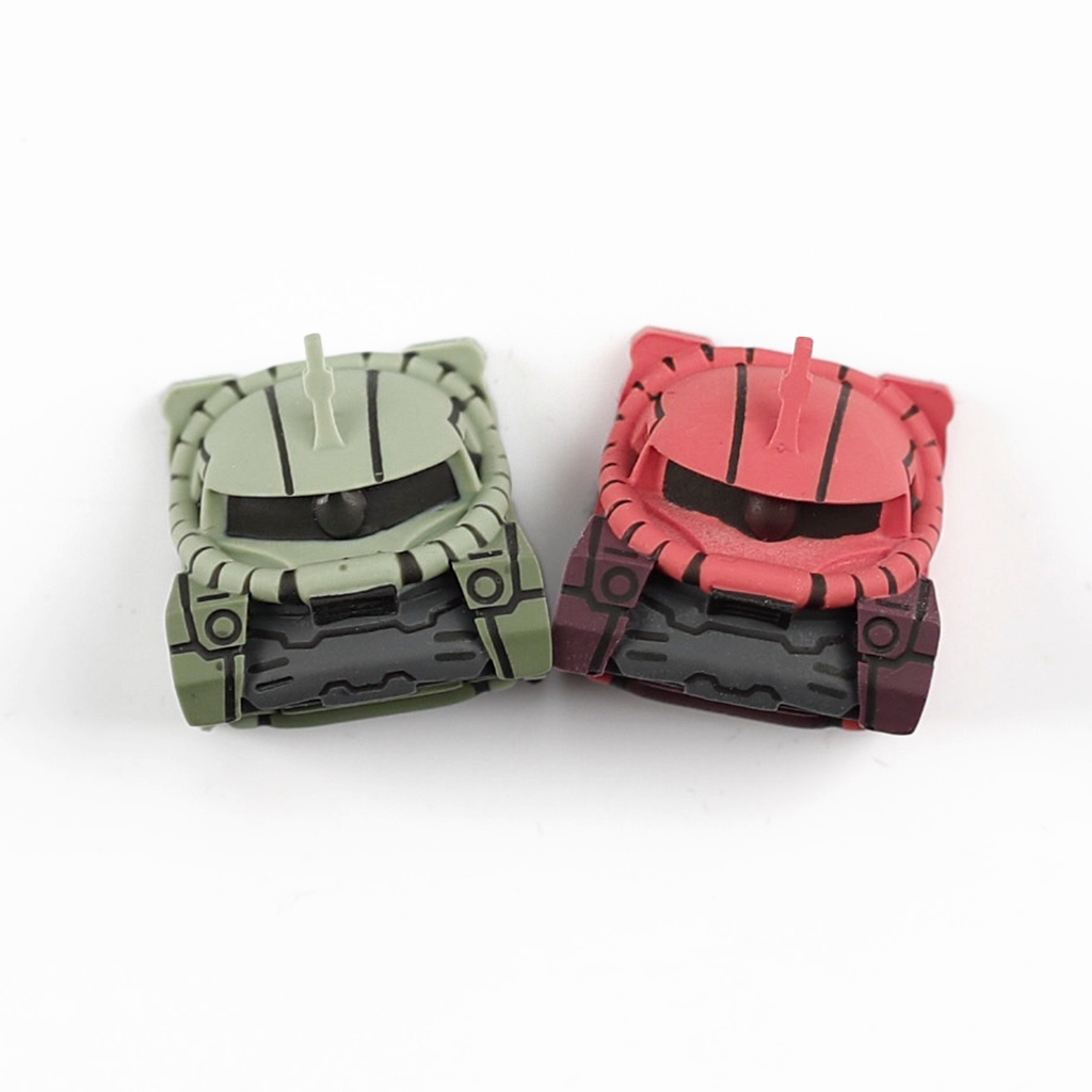 YMDK Artisan Armor Helmet Keycap 3D Tactical Warrior Style Red Green ...