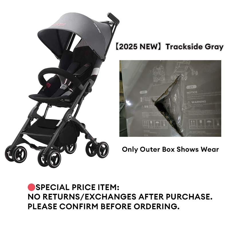 gb Pockit All-Terrain Compact Foldable Travel Stroller, Cabin Size
