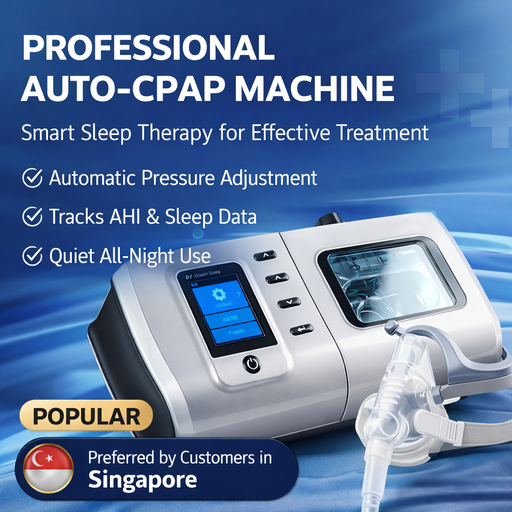 Cpap Machine Portable Auto CPAP Breathing Machine with Humidifier Mask ...