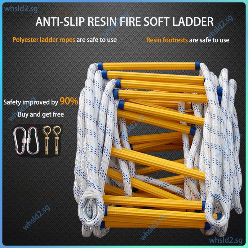 Rope Ladder Rope Ladder Fire Escape Rope Ladder Household Resin ...