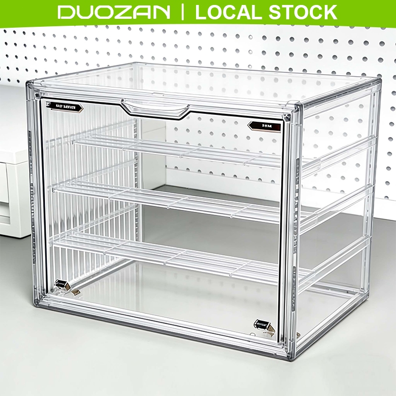 DUOZAN Luxury Acrylic Display Box Popmart Display Case Stackable ...