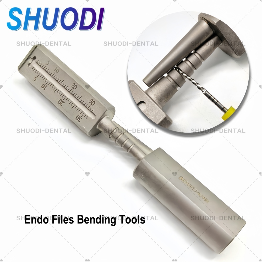 1 set Dental Endodontic Files Bender Bending Tools Root Canal File Pre ...