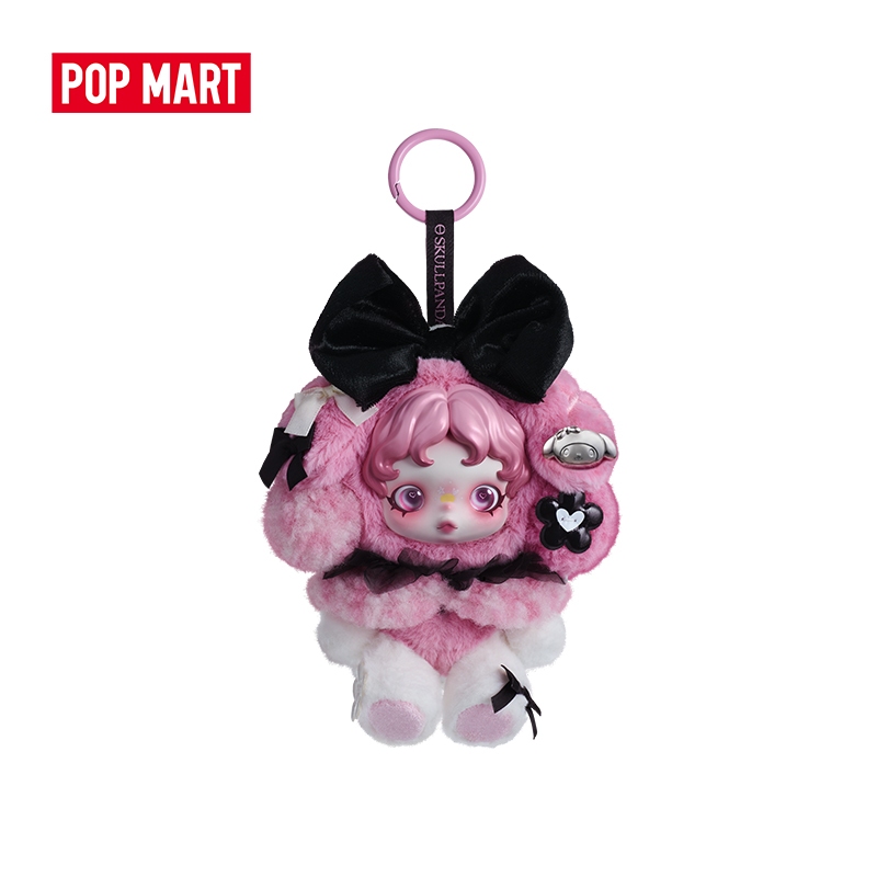 POP MART SKULLPANDA × KUROMI /MY MELODY Plush Action Toys Figure