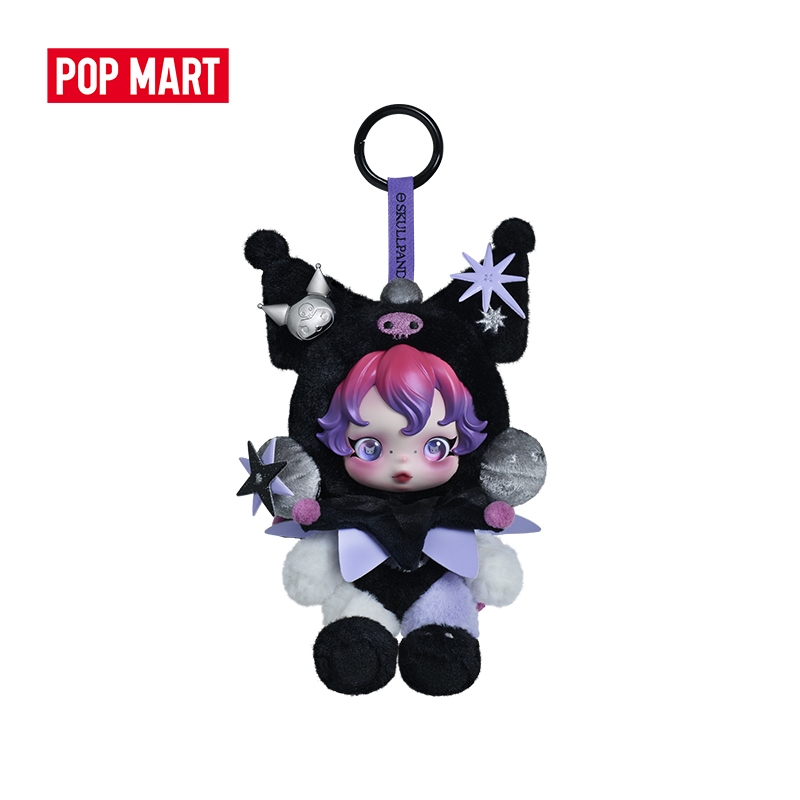 POP MART SKULLPANDA × KUROMI /MY MELODY Plush Action Toys Figure