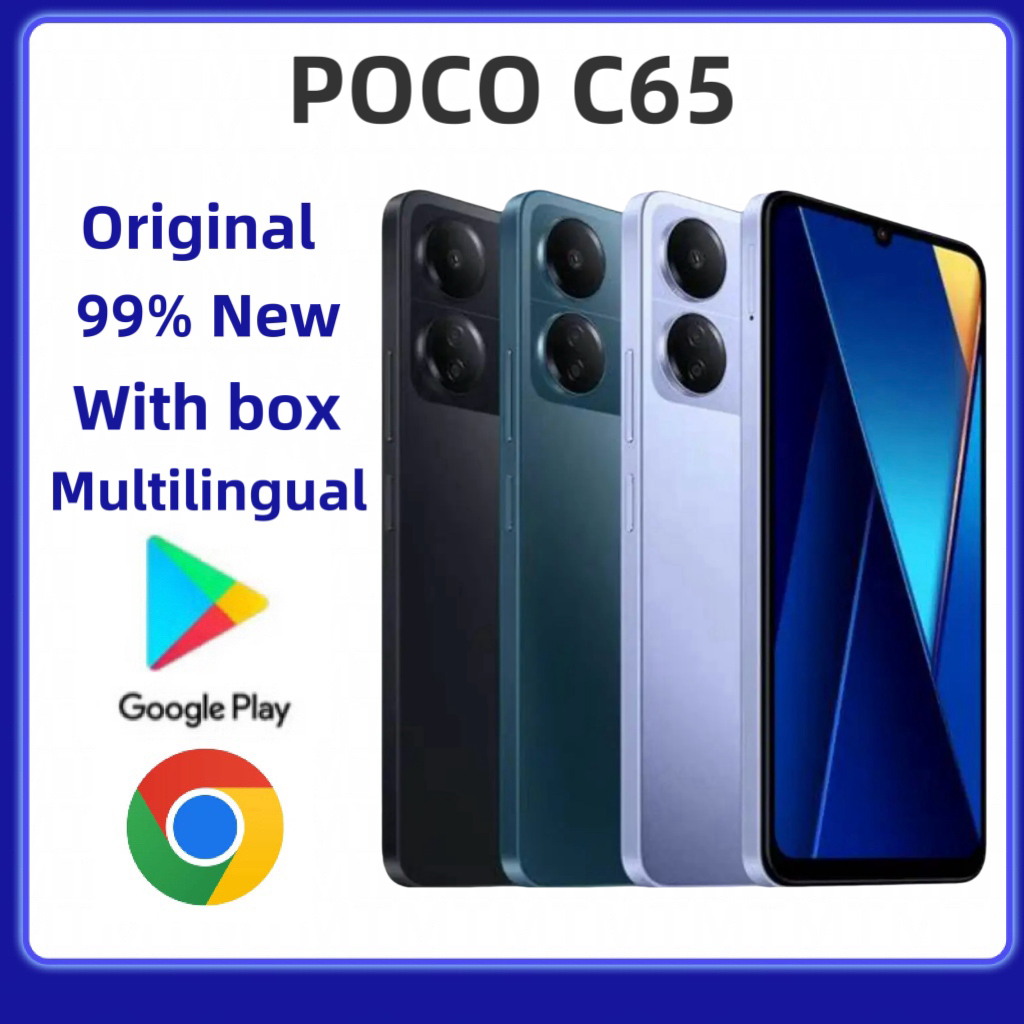 Original POCO C65 (8GB RAM+256GB) 6.74 inches 50.0MP 5000mAh with box ...