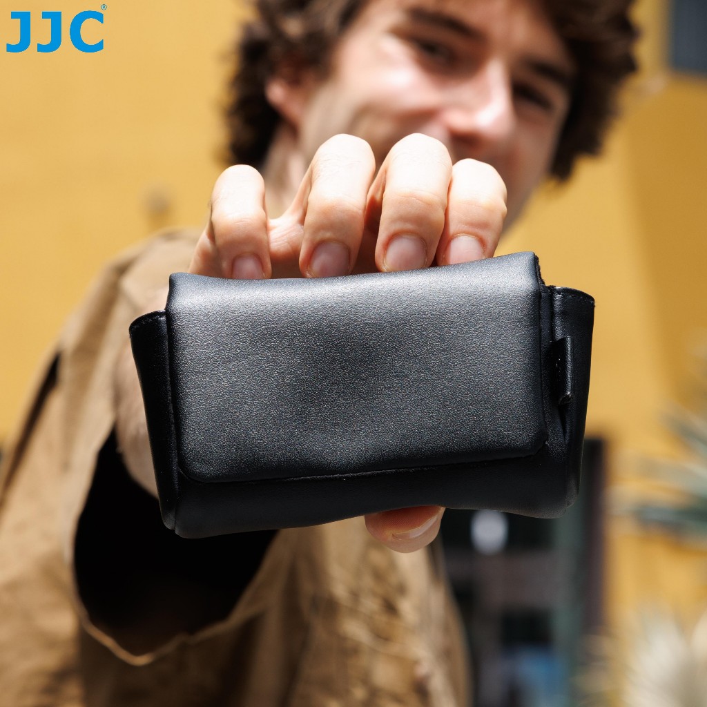 JJC Microfiber Lederen Compact Camera Case Pouch Met Magnetische Sluiting Voor Ricoh Gr Iv Iiix Iii Ii Canon G7x Mark Sony Rx100 V Vi Vii Houdt 2 Batterijen 2896383906