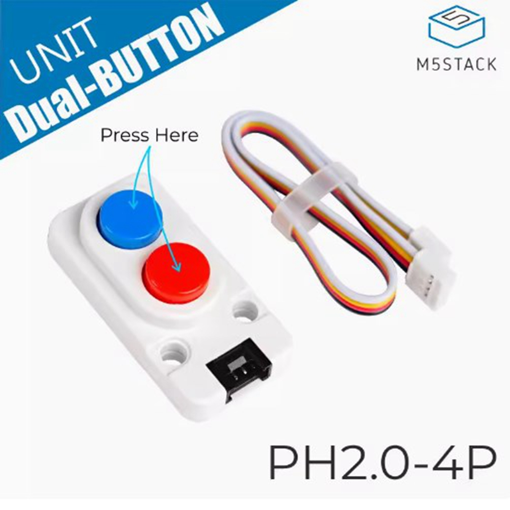 M5Stack development board Dual button unit module Game controller ...