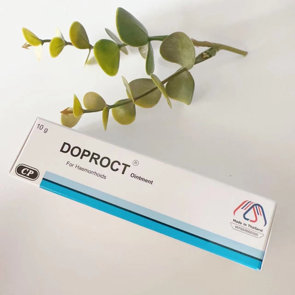 Thailand / DOPROCT-Ointment 10g - Management of Piles Hemorrhoids cream ...