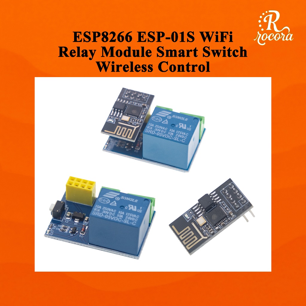 ESP8266 ESP-01S WiFi Relay Module Smart Switch Wireless Control with ...