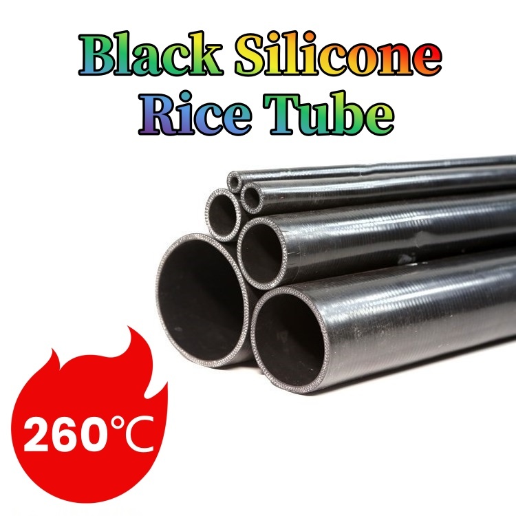 Black Silicone Rice Tube High Temperature And High Pressure Resistant ...