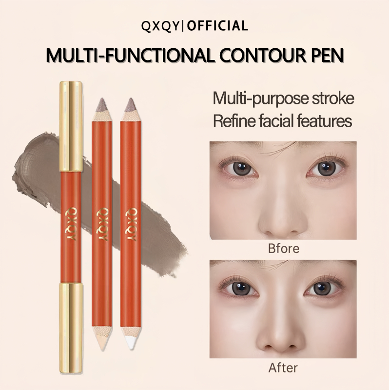 Contouring pen, double-ended contouring pen, eyeshadow pencil, 3D ...