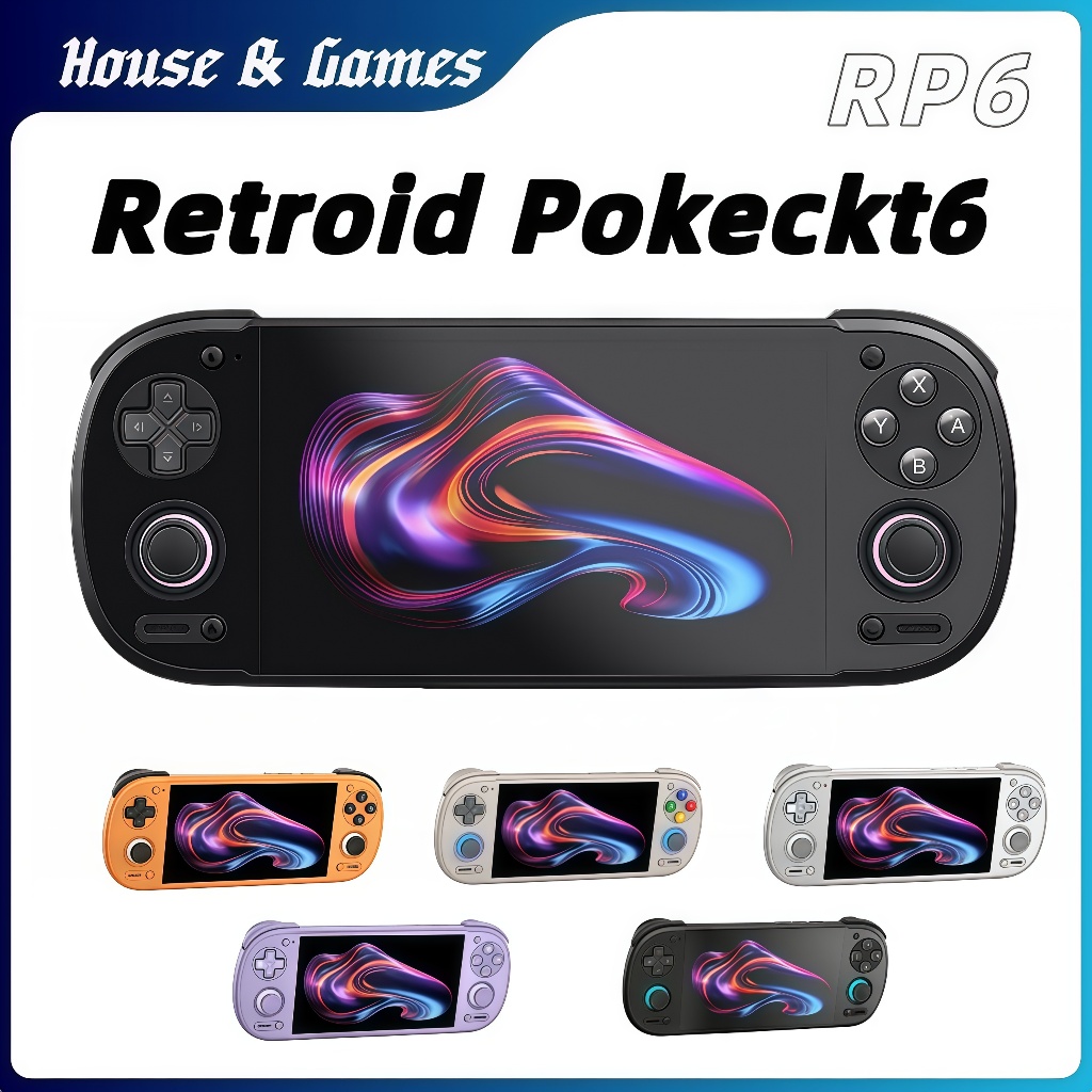 R RP6 Retroid Pocket 6/RP6OLED Full Screen 5.5 Inch High