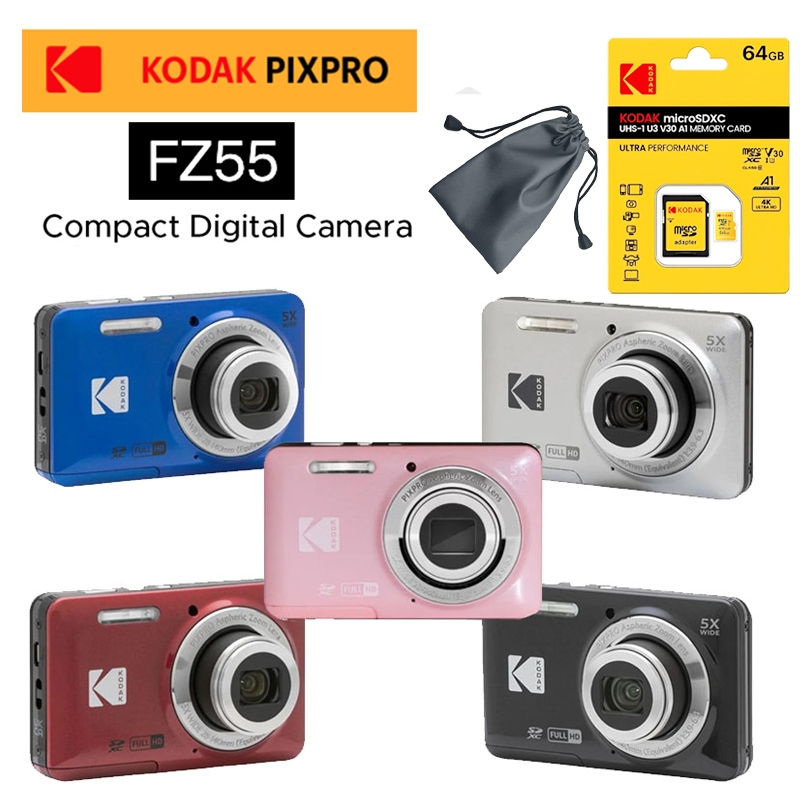 Kodak PIXPRO FZ55 Friendly Zoom Compact Digital Camera Point