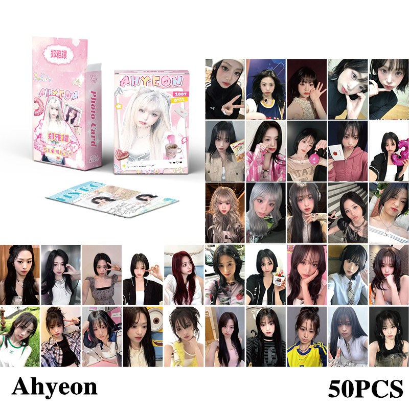 55pcs/box BABYMONSTER Photocards SUPA DUPA LUV PSYCHO WE GO UP