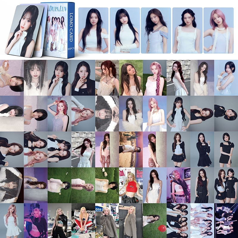 55pcs/box BABYMONSTER Photocards SUPA DUPA LUV PSYCHO WE GO UP
