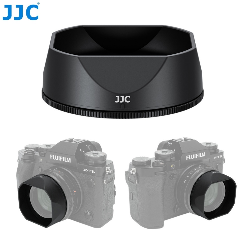 JJC Camera Lens Hood for Fujifilm XF 23mm F2.8 R WR on XE5 X-E5