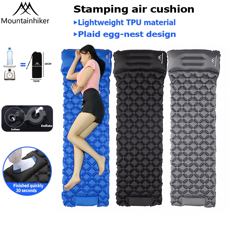 SG⚡️Ready stock⚡️ MOUNTAINHIKER Camping Inflatable Mattress Portable ...