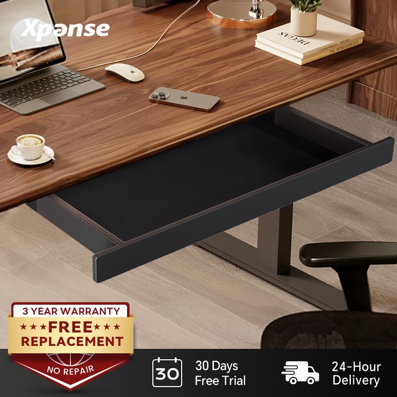 Xpanse Electric Office Study Table with Slide Drawer Study Desk Table ...