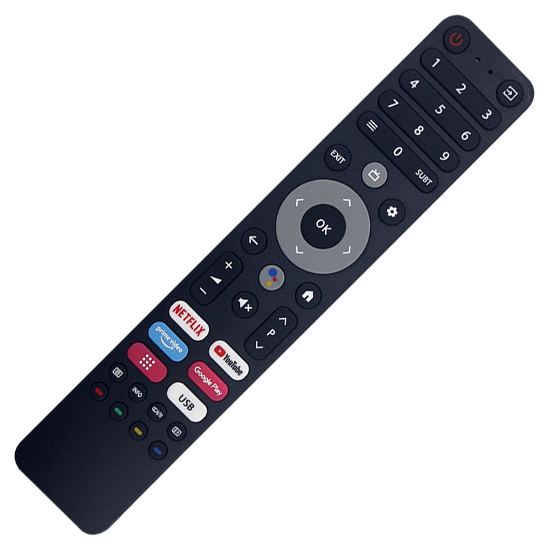 Telecomando Sostitutivo Per DEXP A321/A431/A501, Viomi TVD2290B, Kogan RCKGNTVT009 – ABS, Nessuna Programmazione, Batterie AAA