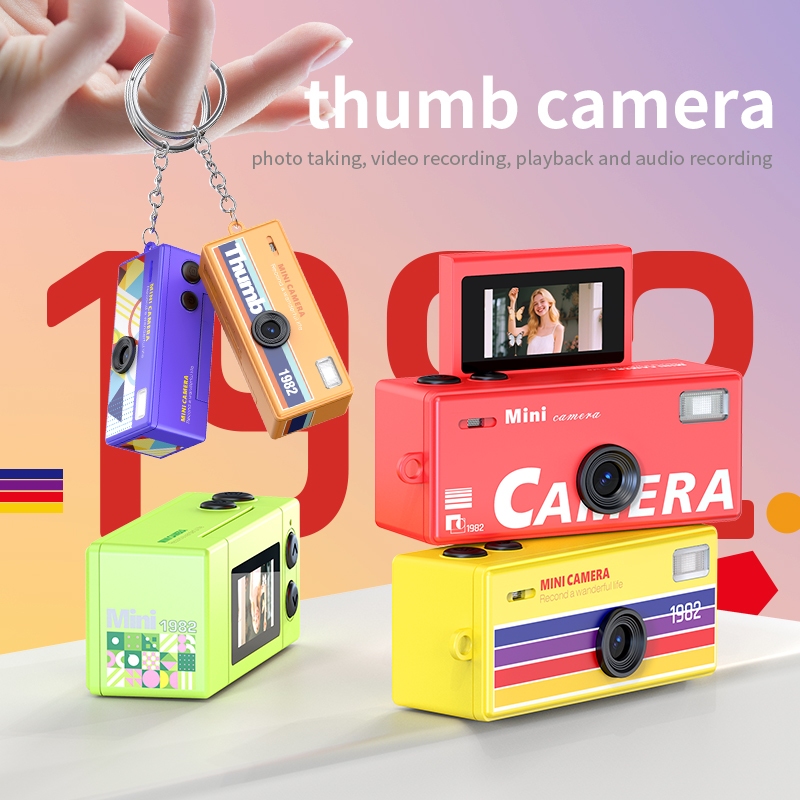 Retro Mini Camera LK-030 Mini Thumb Camera, 720P HD Portable Indoor ...