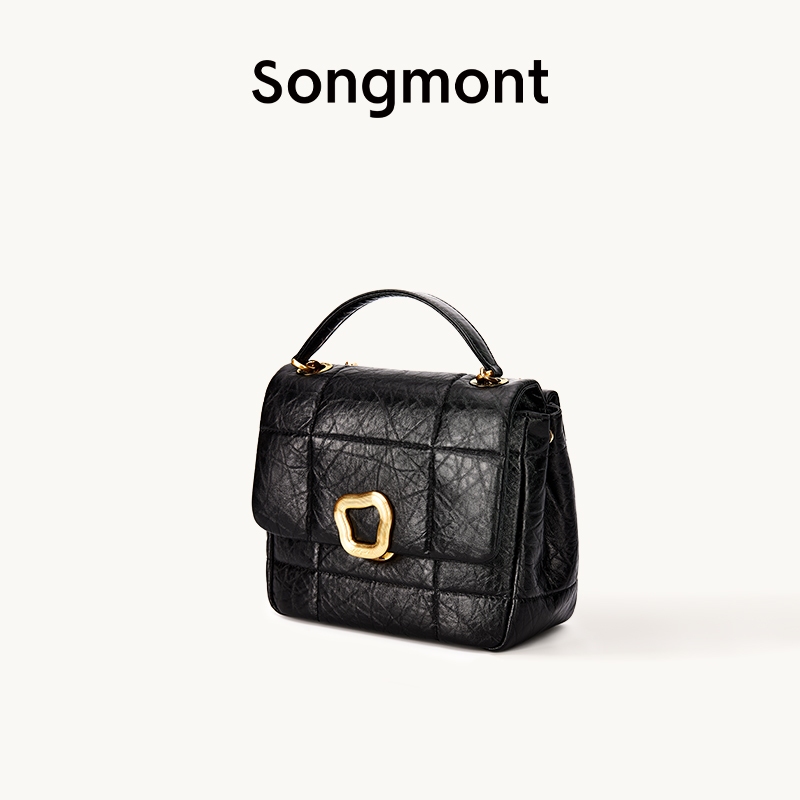 Songmont Medium Chocolate Bag for Women Shoulder bags Leather