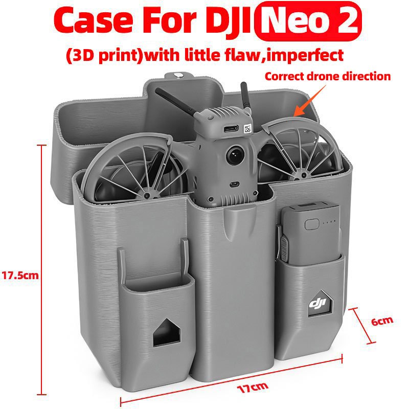 Storage Portable Case For DJI Neo 2 Box 3D Printed Protective Shell ...