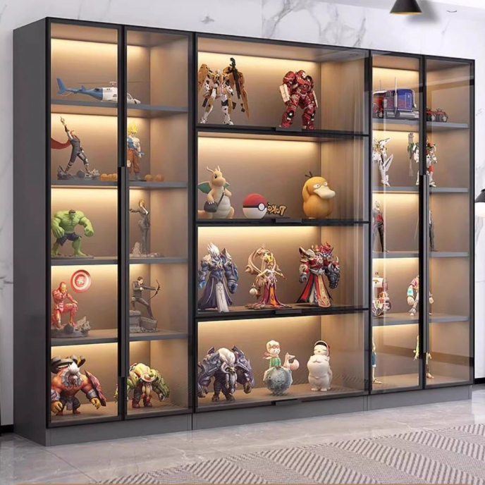 Includes installation☆】 Display Cabinet Glass Customizable Lego Model ...