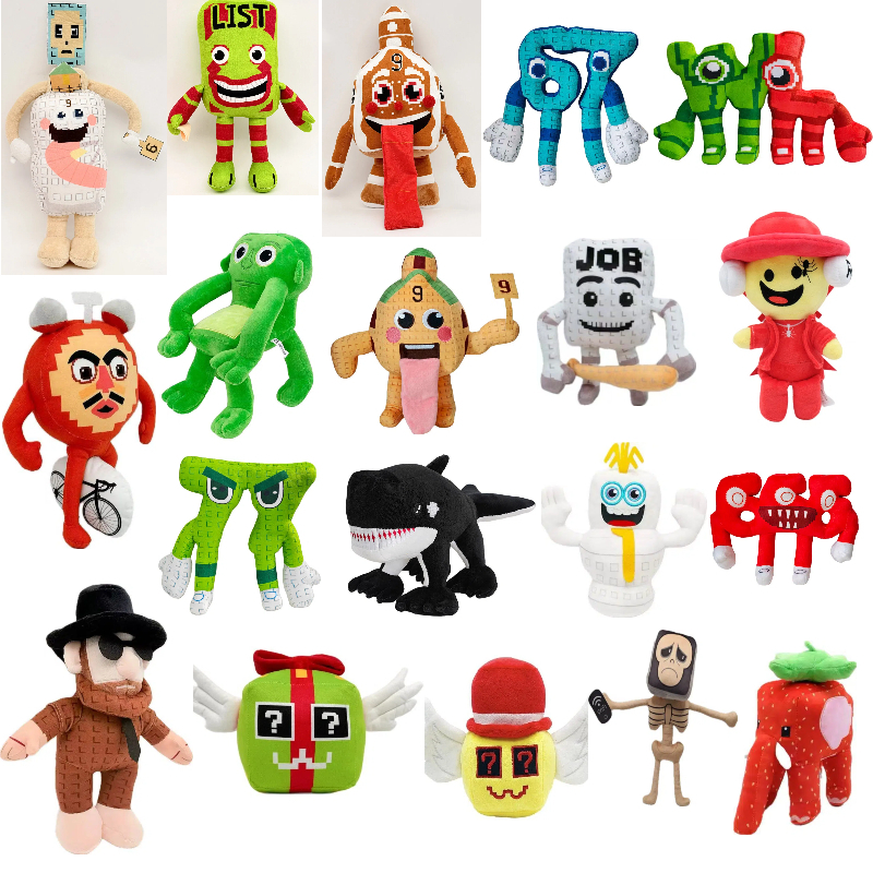 Steal a Brainrot Roblox Boppin Bunny 67 Esok Sekolah plush toy